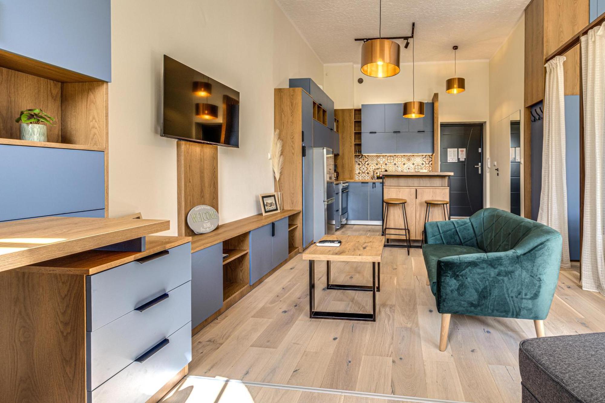Rentplanet - Apartament Powstancow Slaskich วรอตซวาฟ ภายนอก รูปภาพ