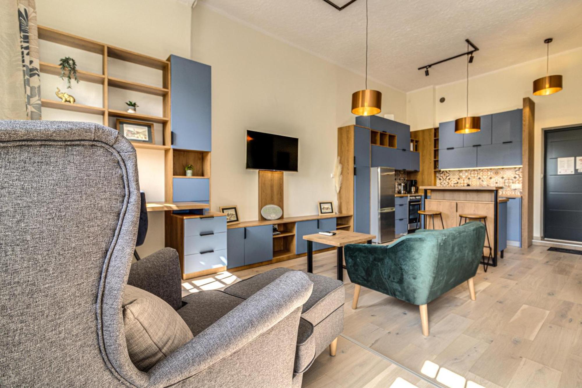 Rentplanet - Apartament Powstancow Slaskich วรอตซวาฟ ภายนอก รูปภาพ